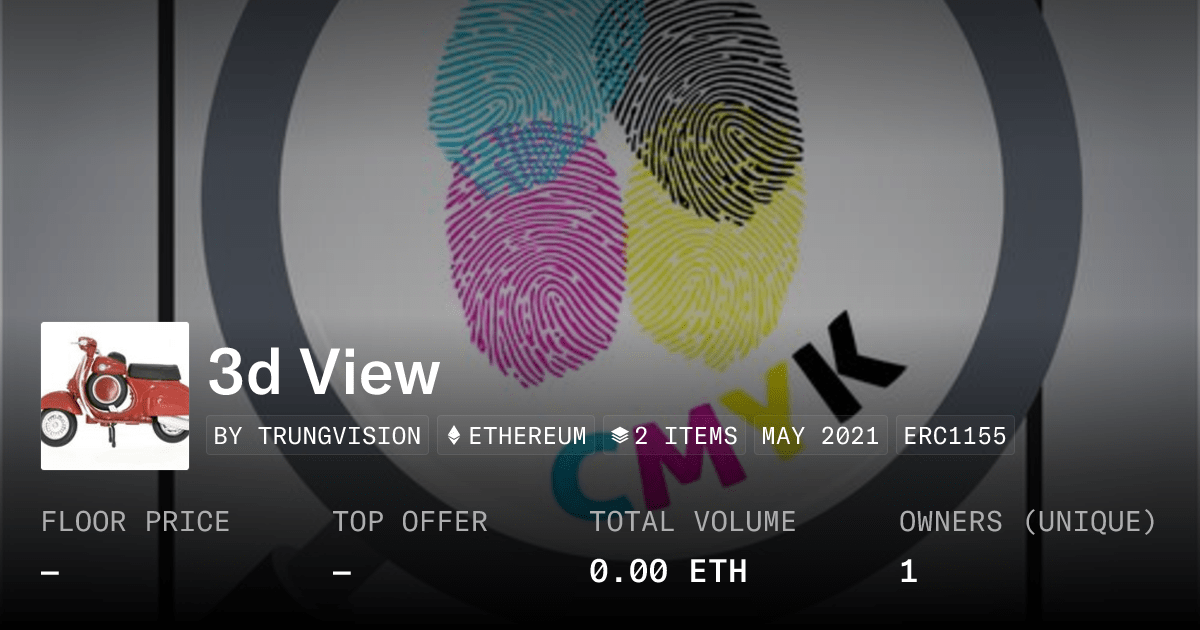 3d View Collection Opensea