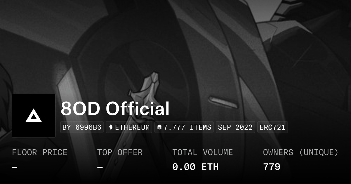 8od Official Collection Opensea