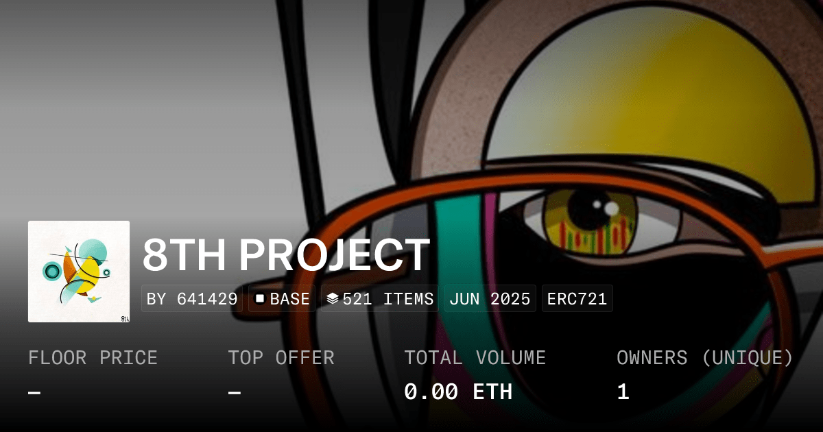 8th Project Collection Opensea