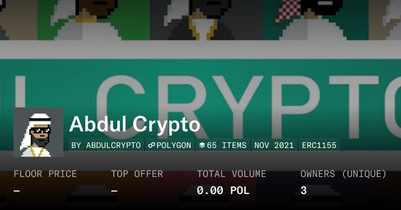 Abdul Collection Collection Opensea - High Resolution Colorful Arts for Desktop