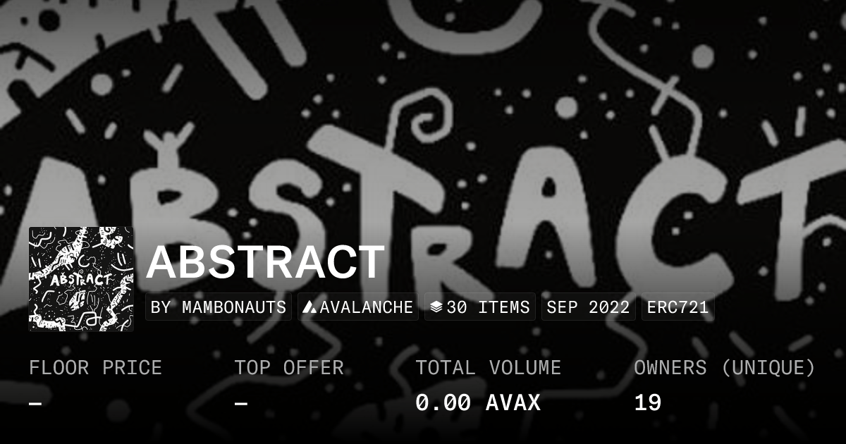 Abstract Collection Opensea