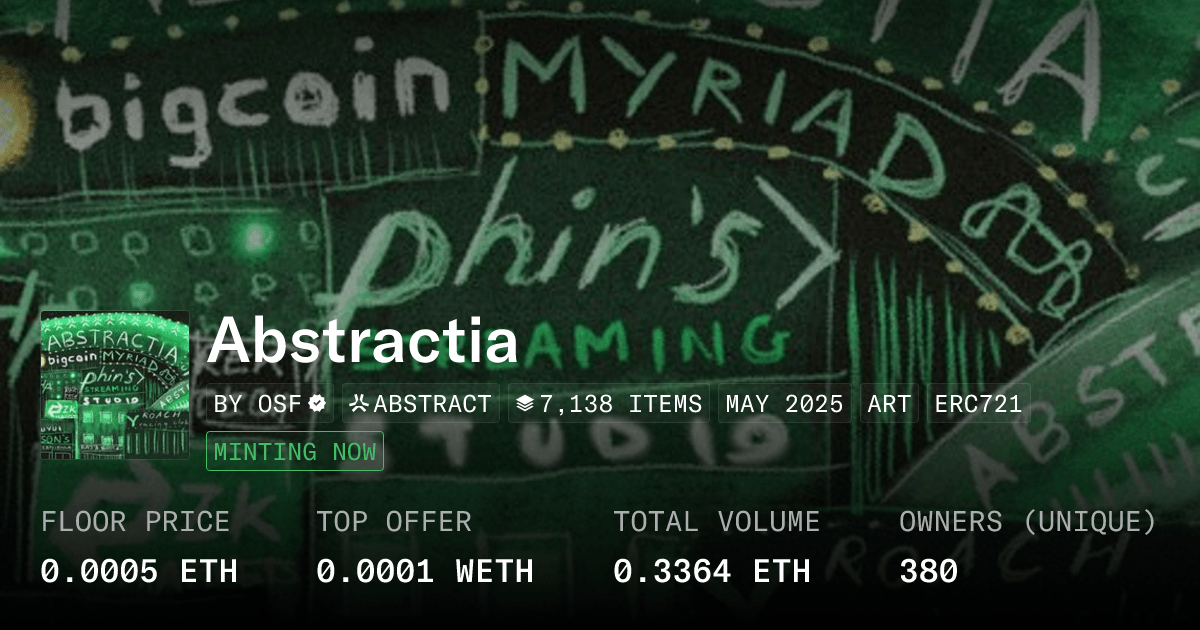 Abstractia Collection Opensea