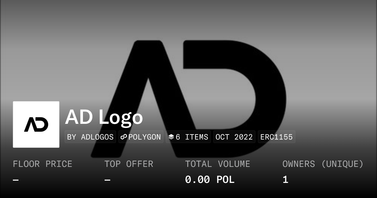 Ad Logo Collection Opensea