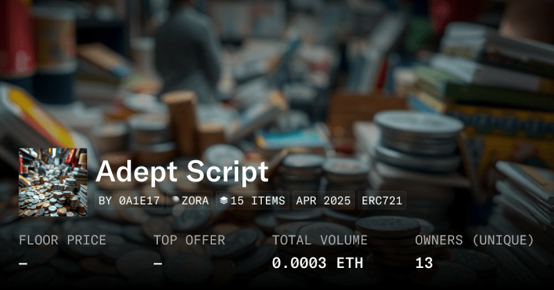 Adept Collection Opensea - Minimal Design Collection - Full HD Quality