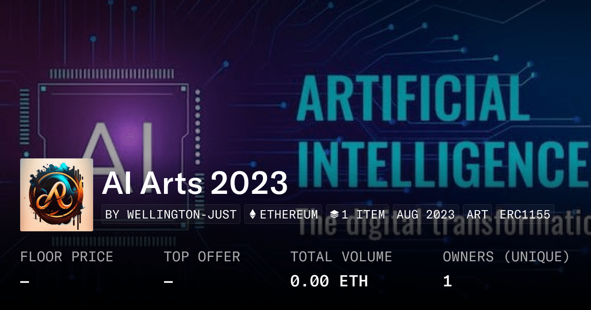 Ai Arts 2023 Collection Opensea