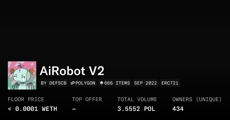 Airobot Collection Opensea - Gorgeous Space Pattern - Mobile
