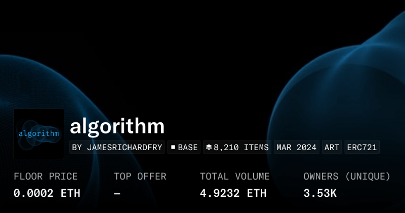 Stringart Algorithm Profile Opensea - Best Vintage Designs in Retina