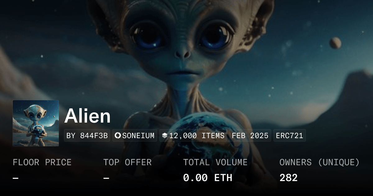 Alien Collection Opensea