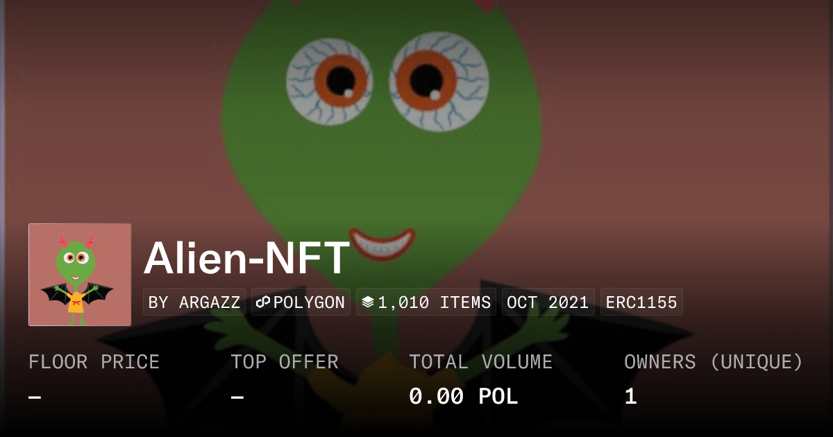 Alien Nft Collection Opensea