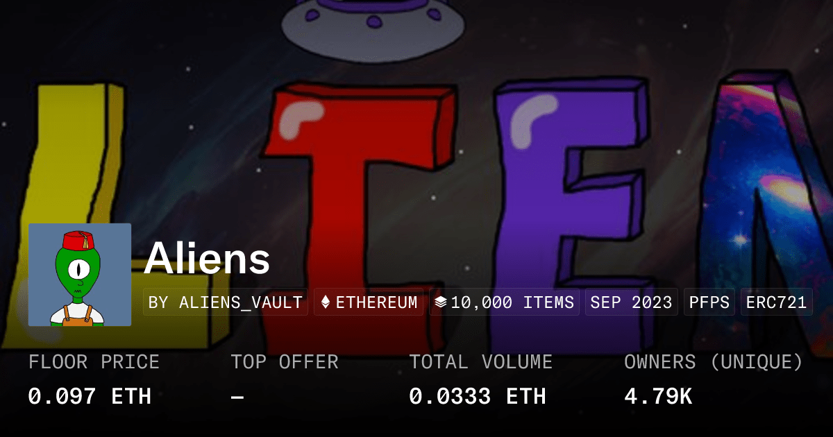 Aliens Collection Opensea