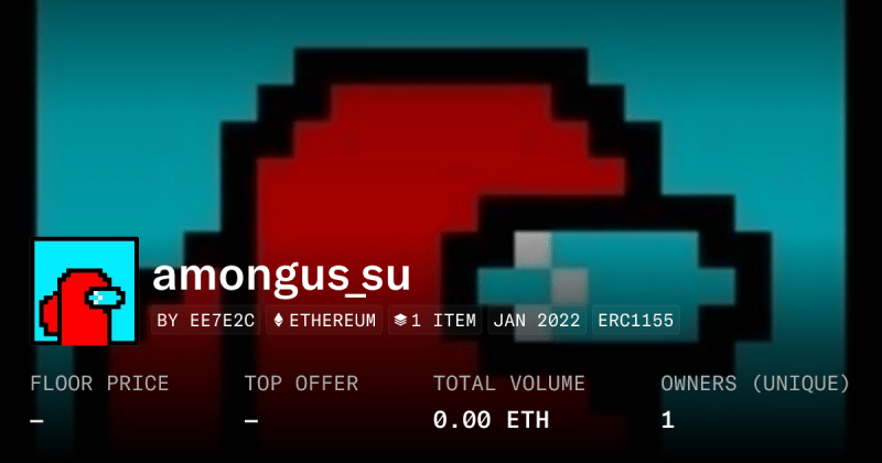 Among Su Collection Opensea - Premium Gradient Image Gallery - Desktop