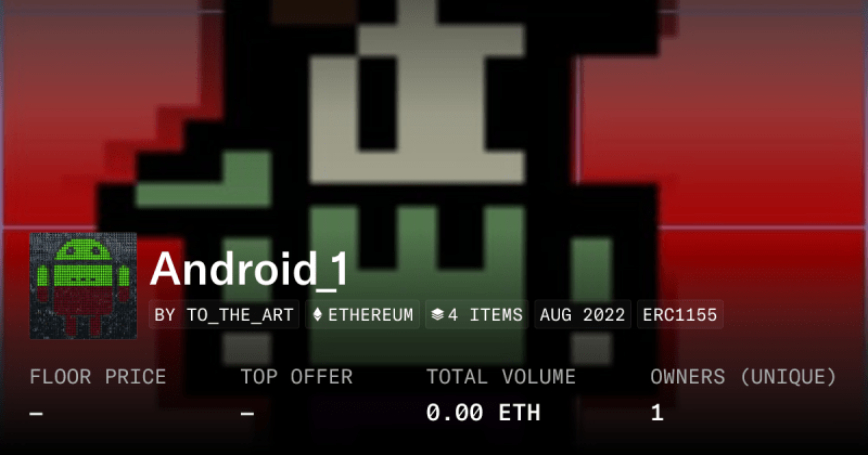 Android Collection 1 Collection Opensea - Premium Nature Design Gallery - HD