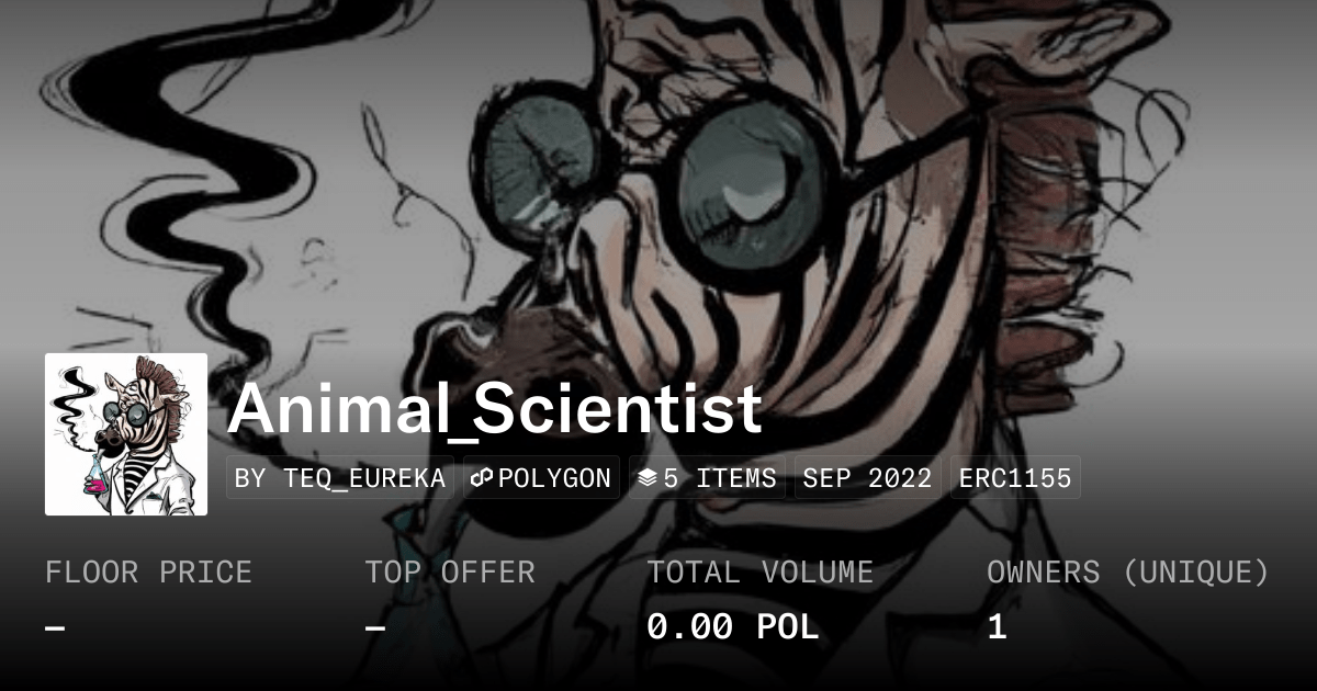 Animal Scientist Collection Opensea