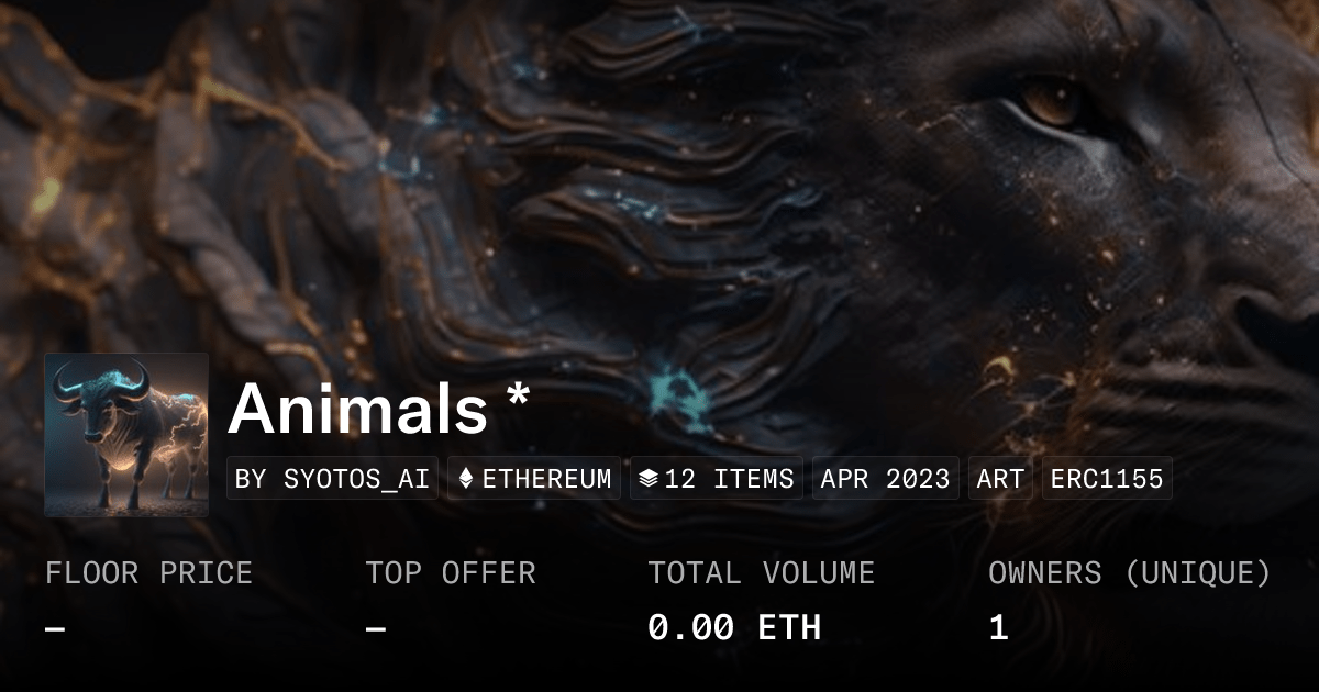 Animals Collection Opensea