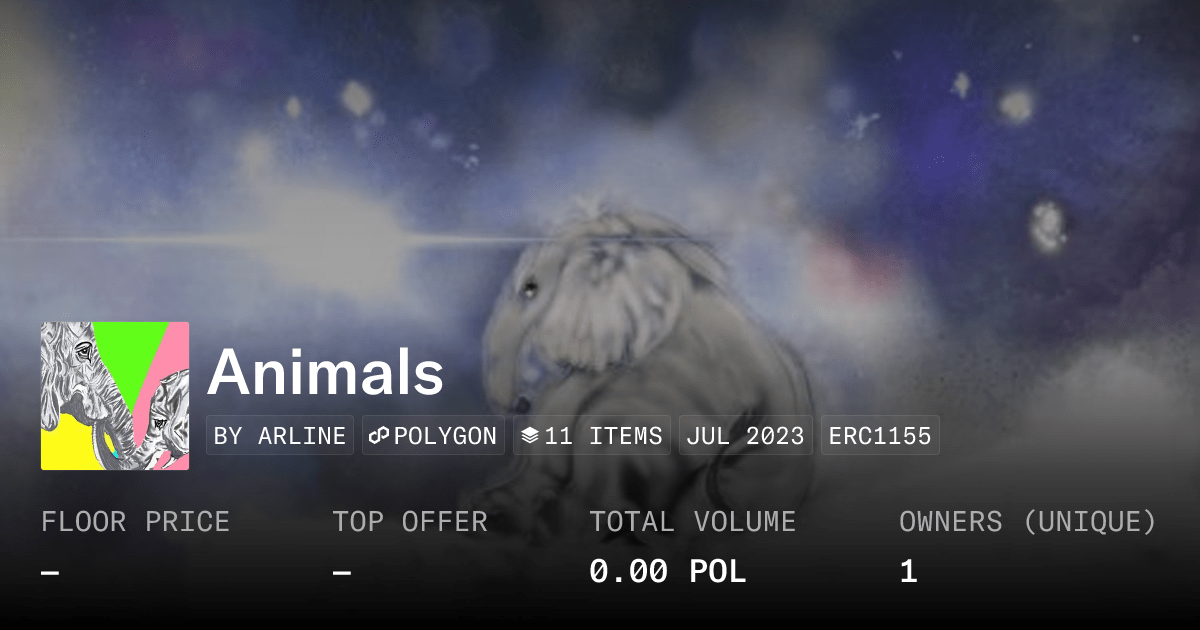 Animals Collection Opensea