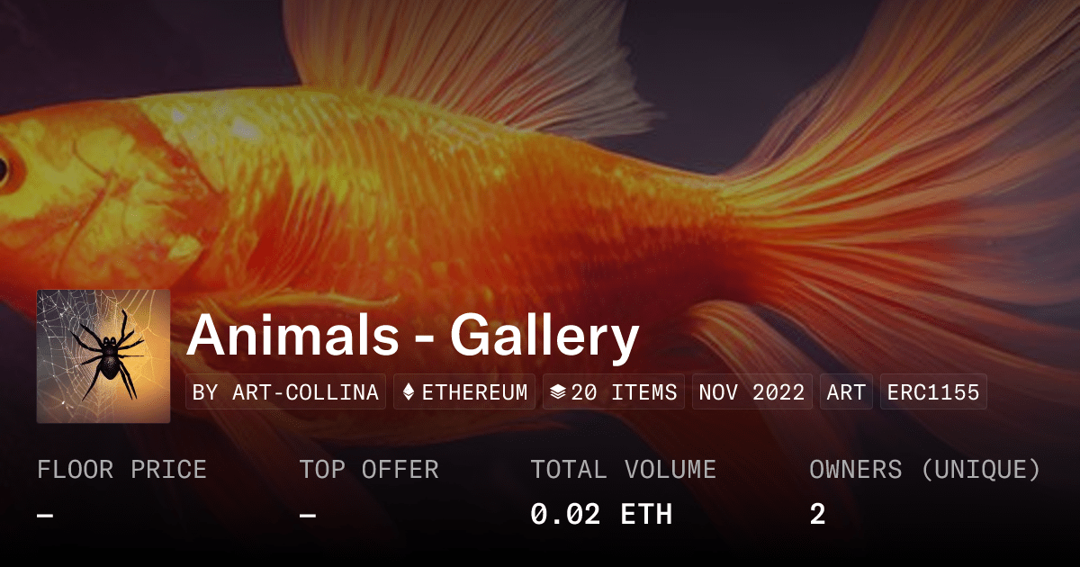 Animals Gallery Collection Opensea