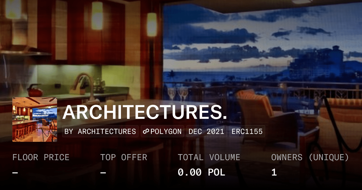 Architectures Collection Opensea