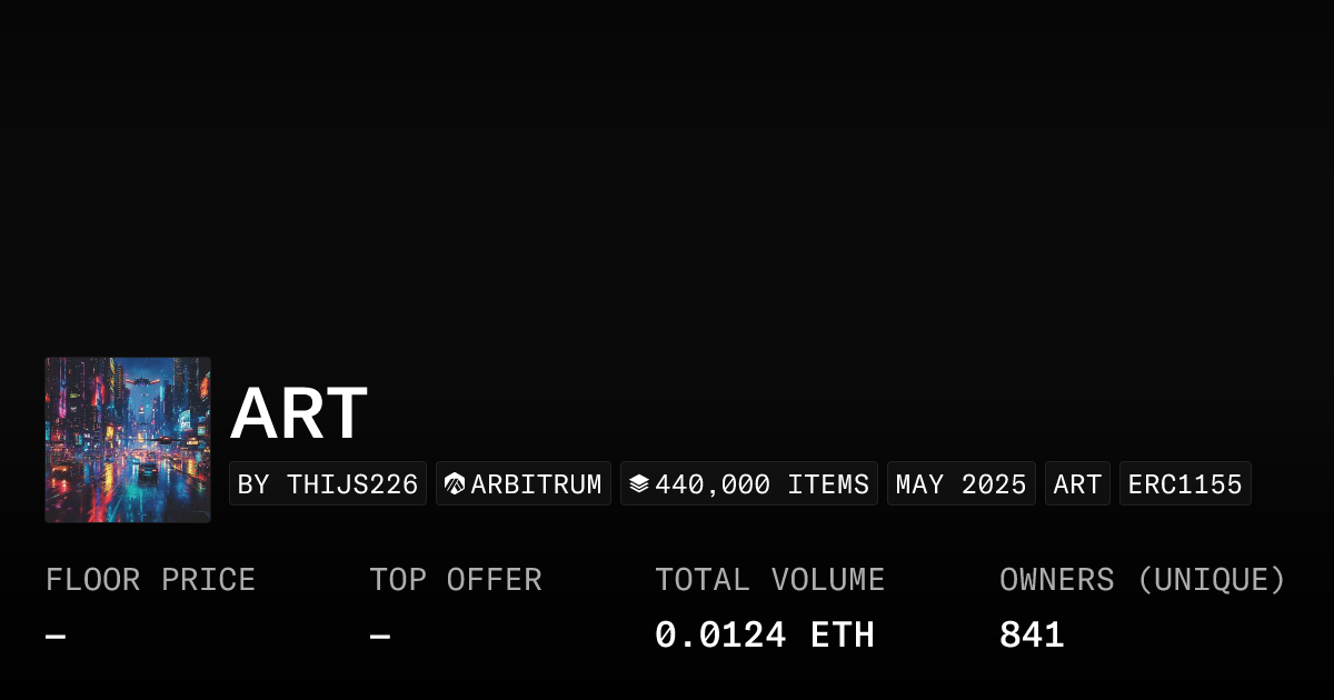 Art Collection Opensea