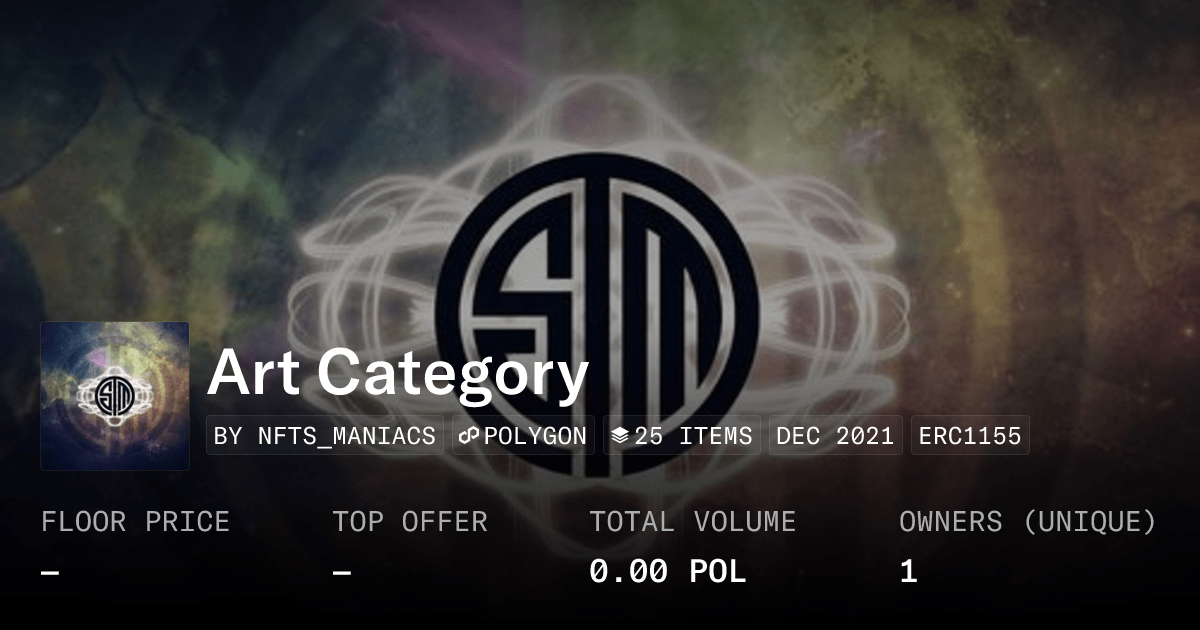 Art Category Collection Opensea