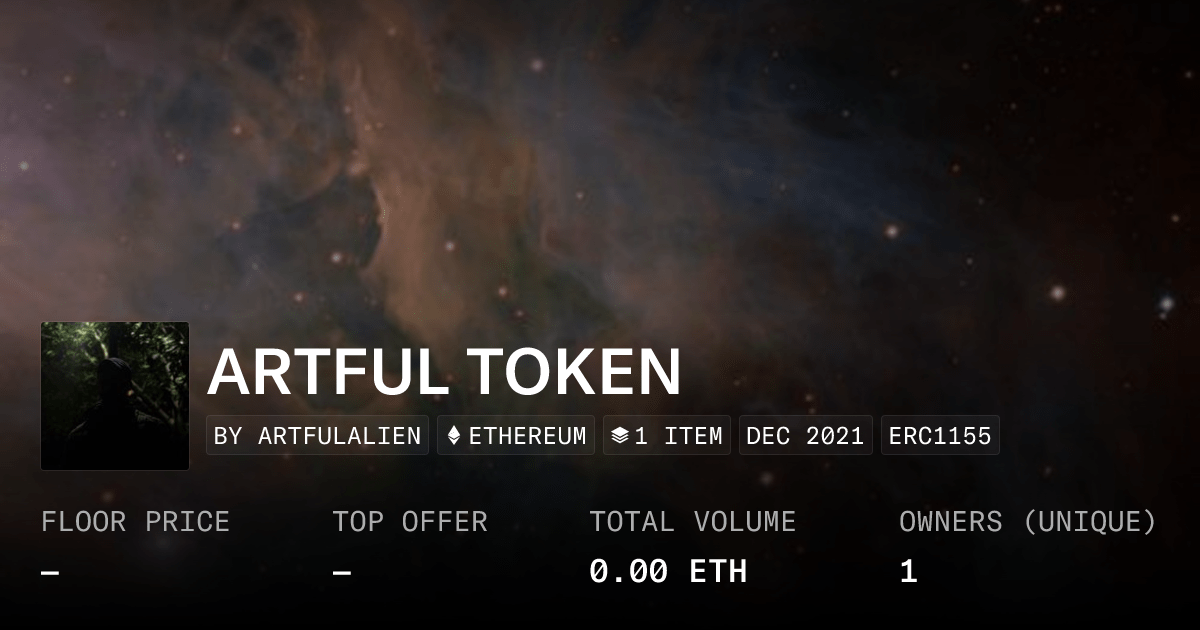 Artful Token Collection Opensea