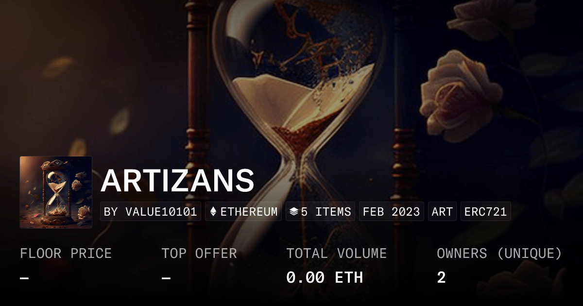 Artizans Collection Opensea