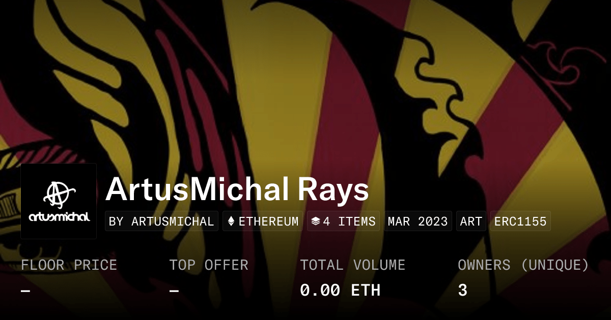 Artusmichal Rays Collection Opensea