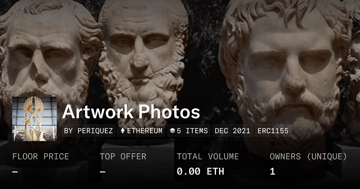 Artwork Photos Collection Opensea