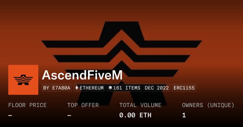 Project Ascend 23 Collection Opensea - Best Sunset Arts in Retina