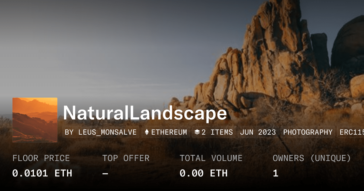 Naturallandscape Collection Opensea