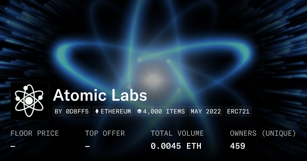 Atomic Labs Collection Opensea
