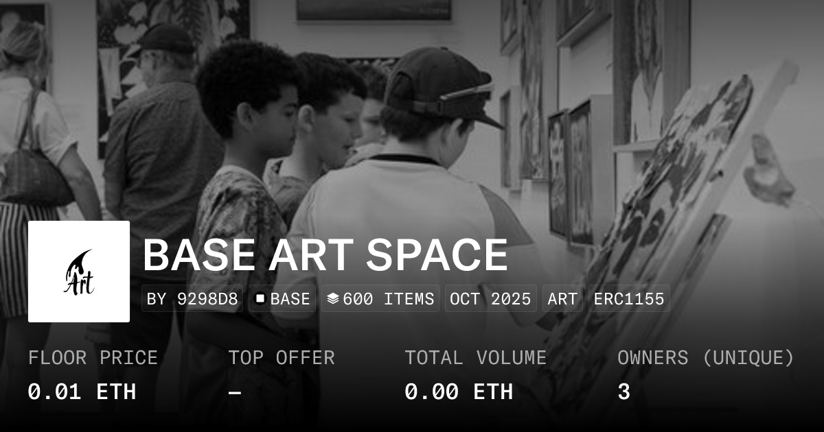 Base Art Space Collection Opensea