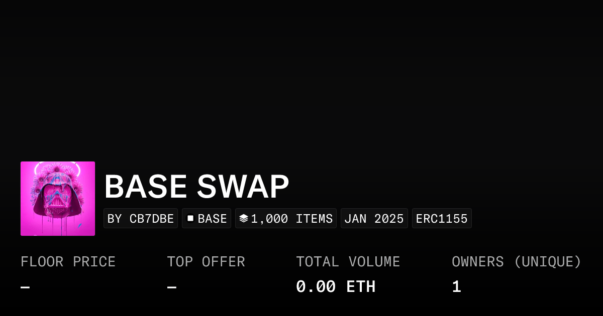 Base Swap Collection Opensea