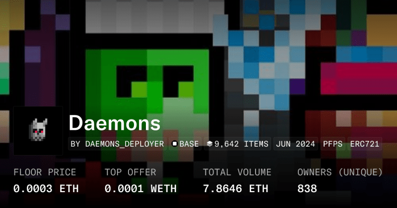 Daemons Keys Collection Opensea - Premium Nature Picture Gallery - 8K