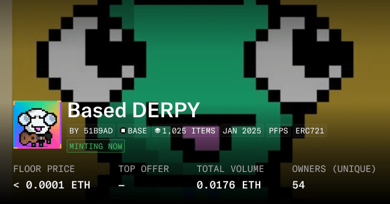 Derpy Turtle Collection Opensea - Best Dark Designs in Ultra HD