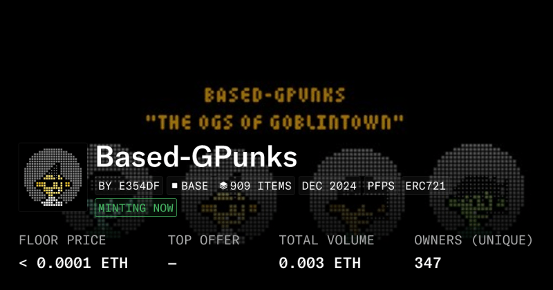 G Punks Collection Opensea - Mobile Geometric Pictures for Desktop