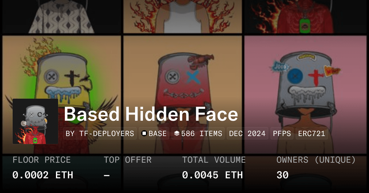Based Hidden Face Collection Opensea