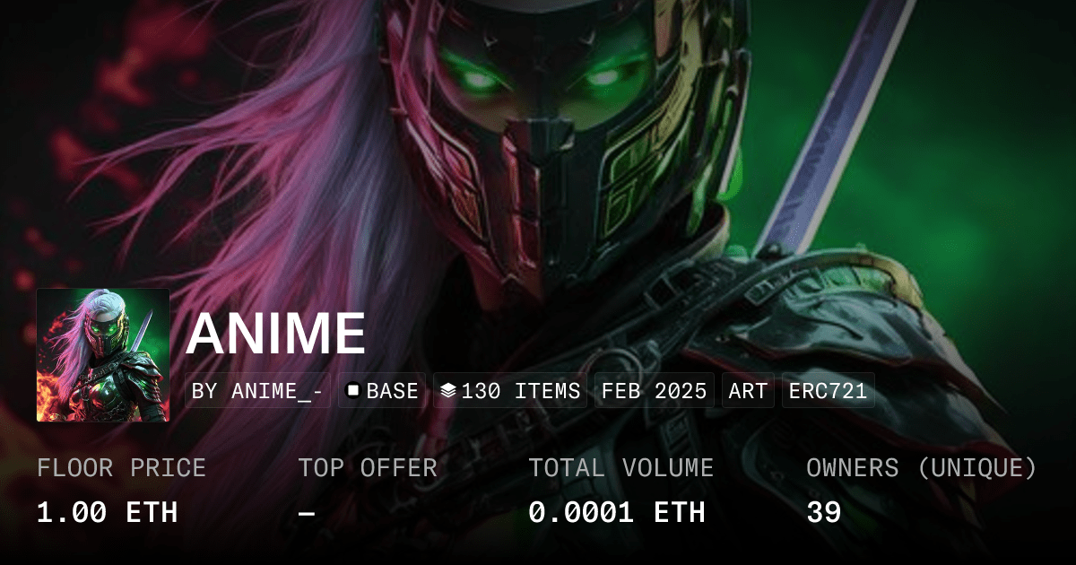 Anime Collection Opensea