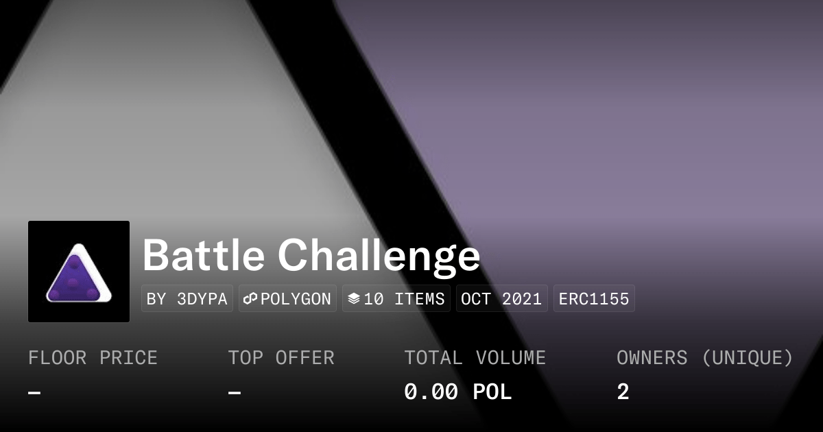 Battle Challenge Collection Opensea