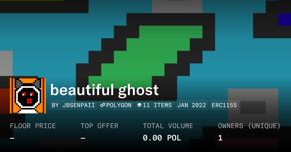Beautiful Ghost Collection Opensea