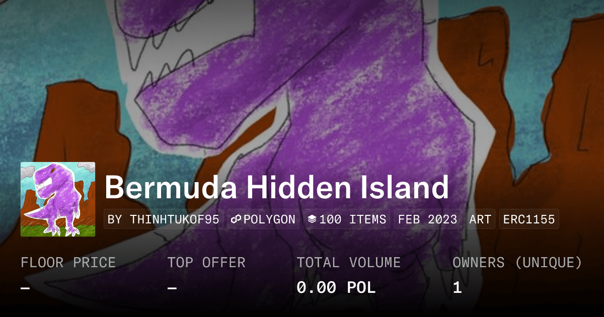 Bermuda Hidden Island Collection Opensea