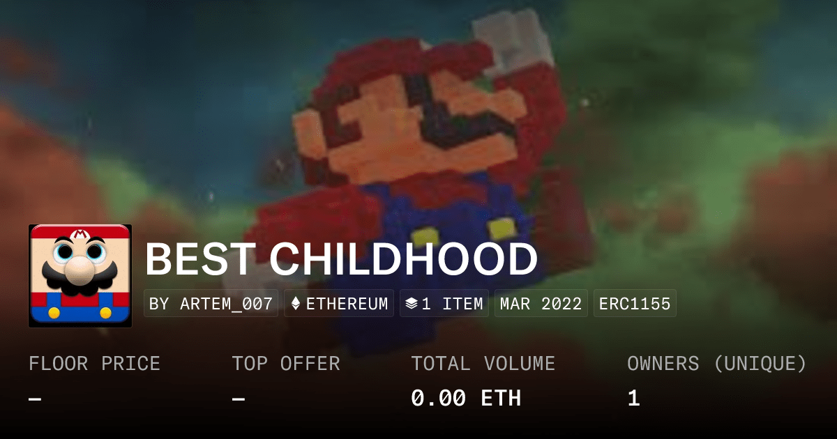 Best Childhood Collection Opensea
