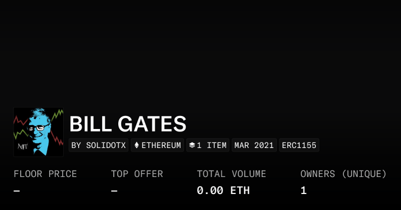 Bill Gates Collection Opensea - Geometric Image Collection - Desktop Quality