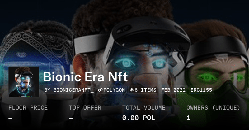 Bionic Nft Collection Collection Opensea - Best Minimal Patterns in HD