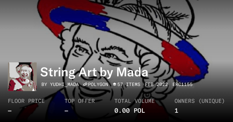 String Art Profile Opensea - Incredible High Resolution Mountain Illustrations | Free Download