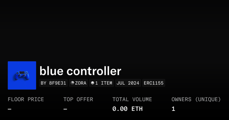 The Controller Collection Opensea - Premium Landscape Image Gallery - Retina