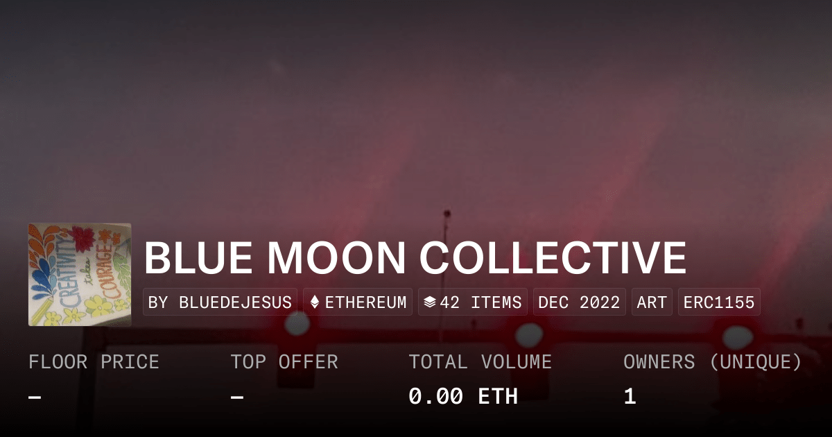 Blue Moon Collective Collection Opensea