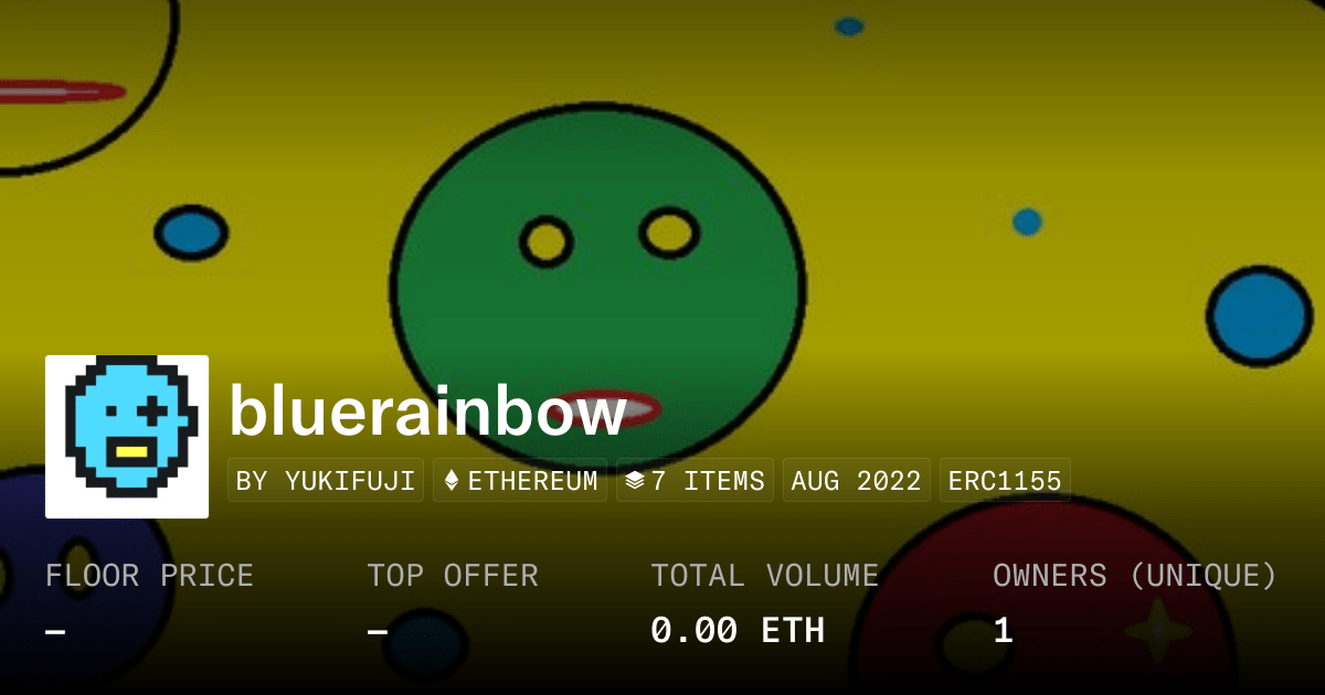 Bluerainbow Collection Opensea