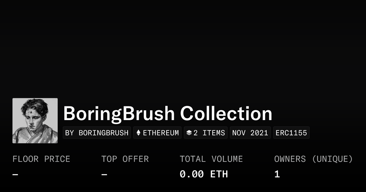 BoringBrush Collection - Collection | OpenSea