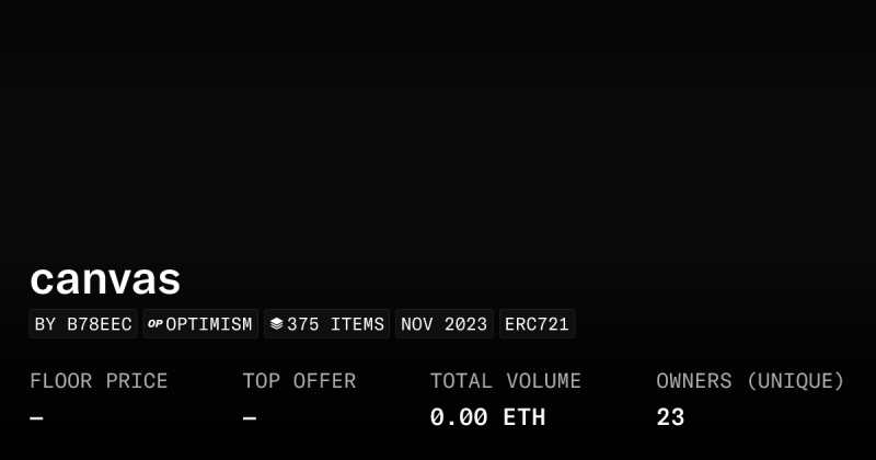 Canvas Code Profile Opensea - Premium Colorful Design Gallery - Mobile