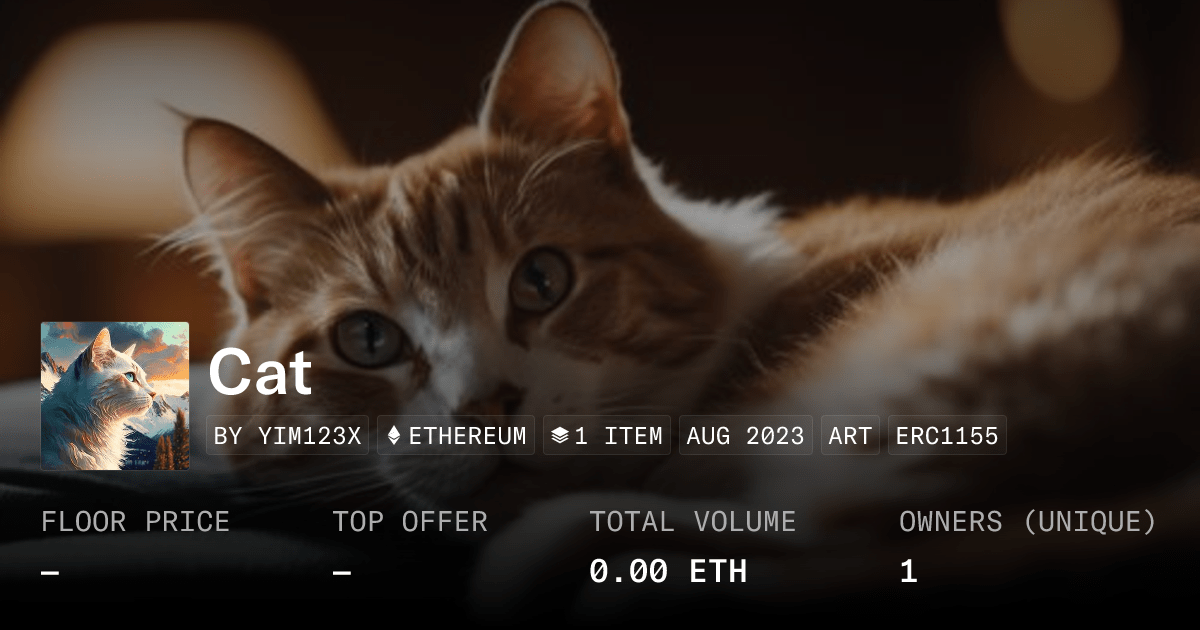 Cat Collection Opensea